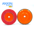 M16 Abrasive Flap Disc with Orange Backing for Stainless Steel